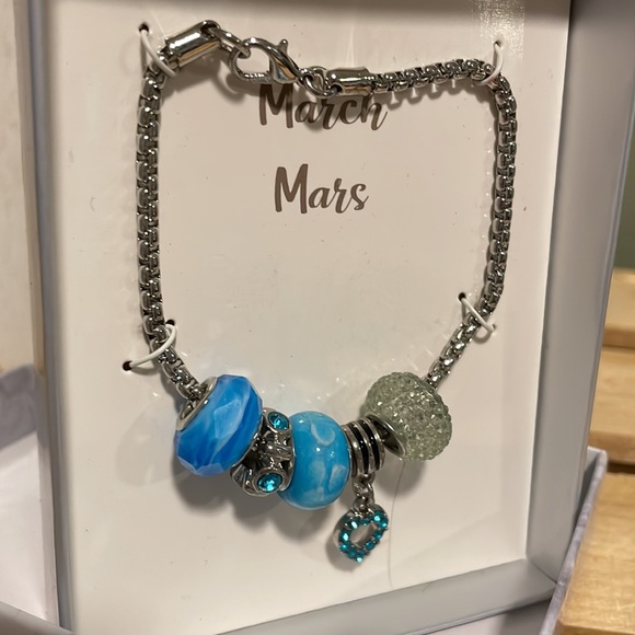 March Pendant Bracelet-NEW - Picture 2 of 2